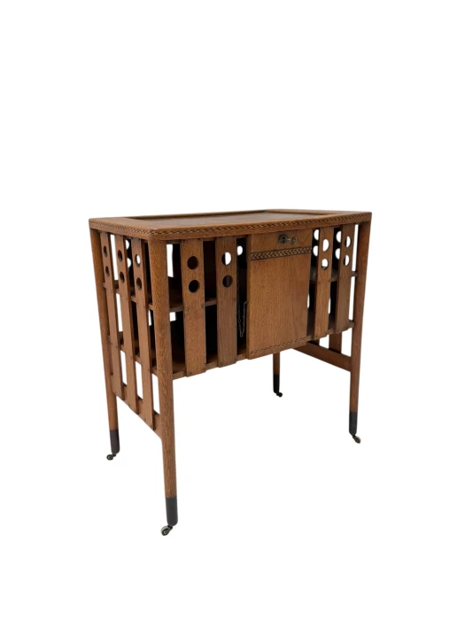 Vienna Secession Cabinet with Small Door, 1900s